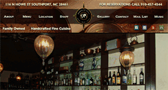 Desktop Screenshot of portsofcallbistro.com